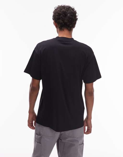 Carhartt WIP – Rising Helix – Svart, ledig t-shirt, 3 av 5