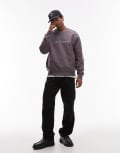 [Carhartt WIP] Carhartt WIP rivet script sweatshirt in brown-Black S Brown