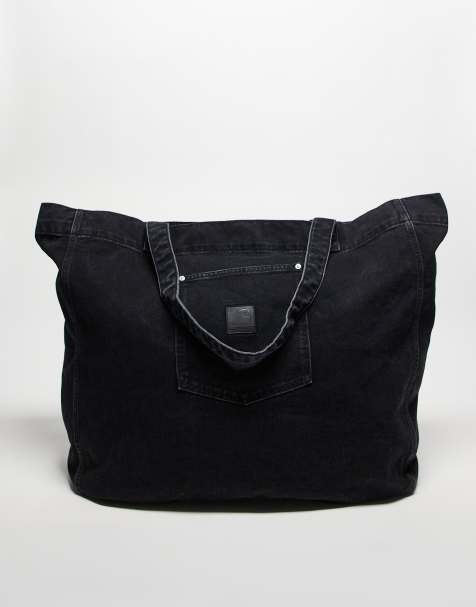 Carhartt WIP - Rivet - Sort tote-taske - view 1