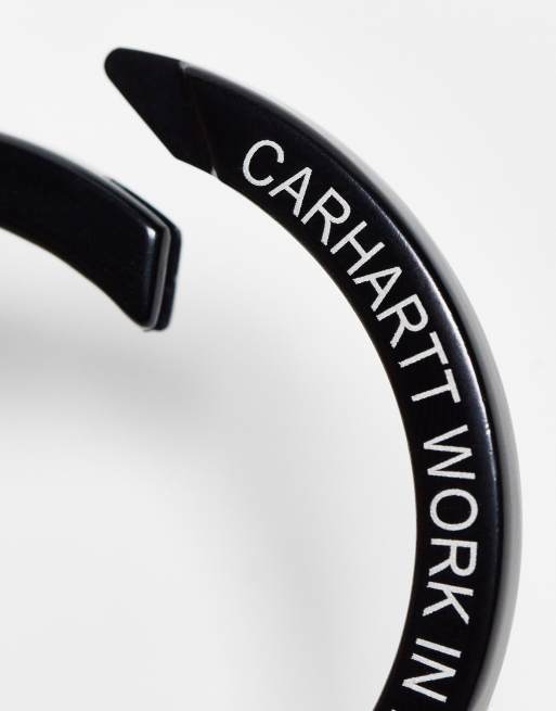 Carhartt WIP - Ronde karabijnhaak in zwart, 3 van 4