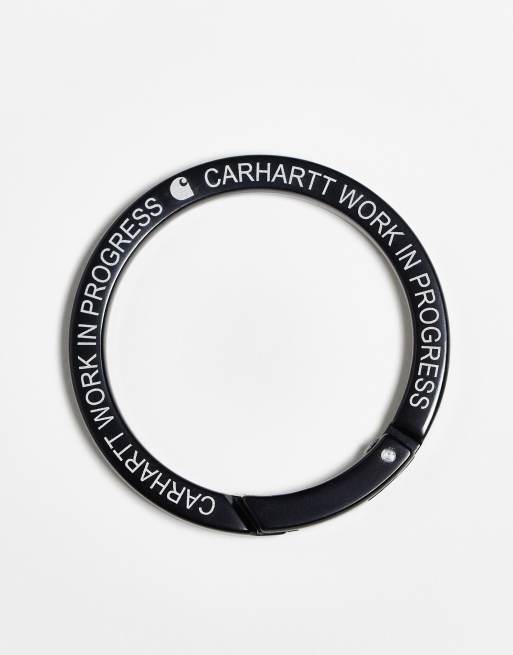 Carhartt WIP - Ronde karabijnhaak in zwart, 4 van 4