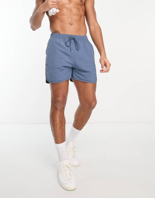 Carhartt WIP – Rune – Blå badshorts, 3 av 4
