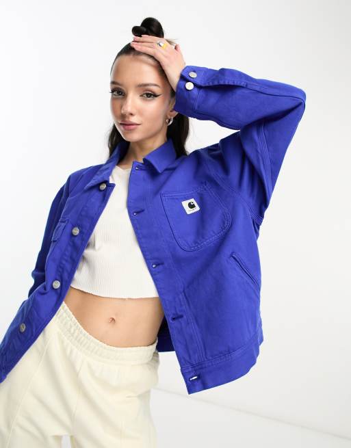 Womens blue carhartt on sale jacket