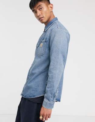 camicia jeans carhartt