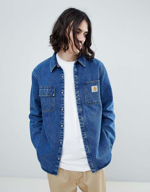 Carhartt WIP Salinac denim shirt jacket