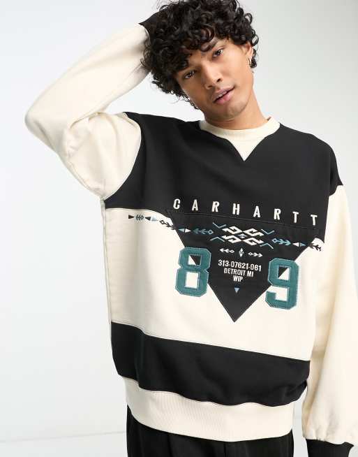 Carhartt WIP - Santa Fe - Sort sweatshirt