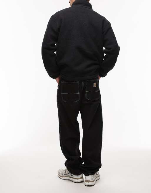 Carhartt WIP – Schlichte Jeans in schwarzer Waschung und gerader Passform im Relaxed Fit, 2 von 5