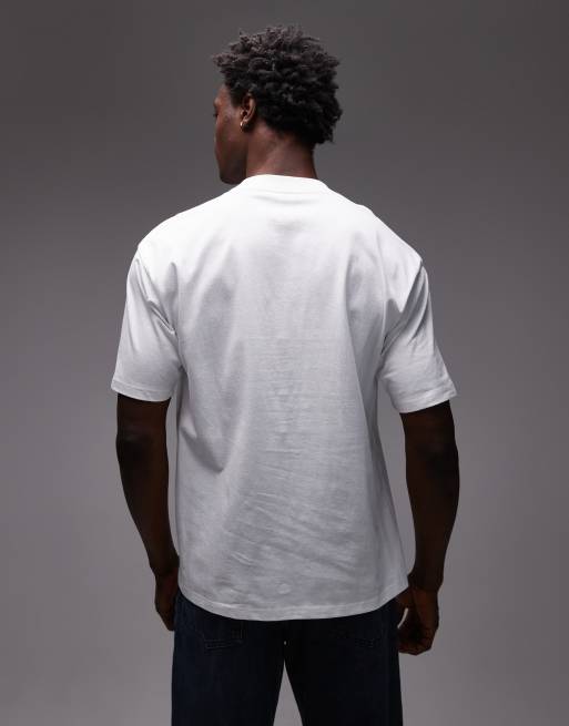 Carhartt WIP - Schooling Heart - Hvid afslappet T-shirt, 3 af 5