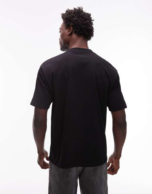 Carhartt WIP - Schooling Heart - Sort afslappet T-shirt, 3 af 5