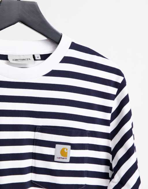 Carhartt shop striped shirt