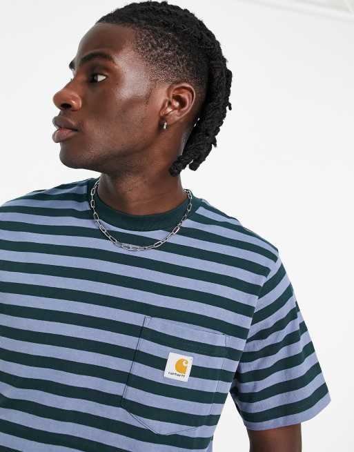 Carhartt striped t outlet shirt