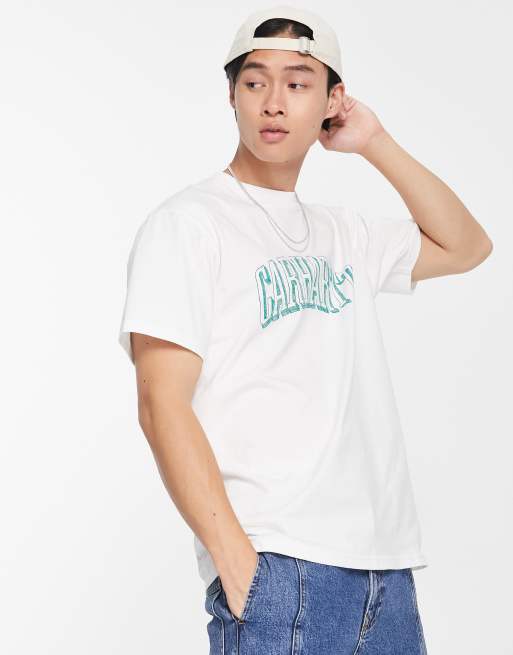 Carhartt WIP scrawl t-shirt in white