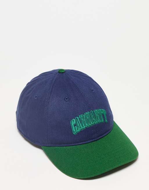 Carhartt WIP scrawl unisex cap in navy