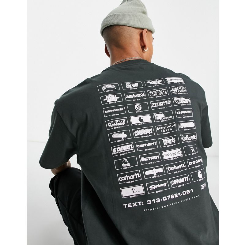 Carhartt WIP - Screensaver - T-shirt grigia
