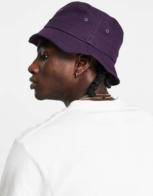 Carhartt WIP script bucket hat in purple