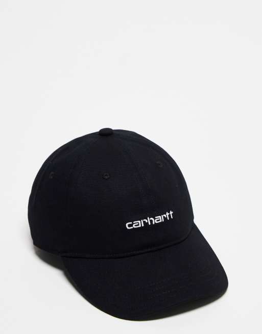  Carhartt WIP script cap in black