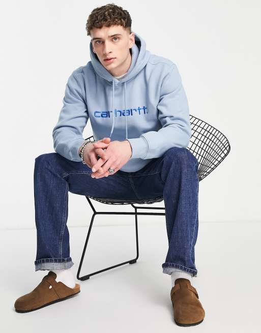 Carhartt wip script online embroidery sweatshirt