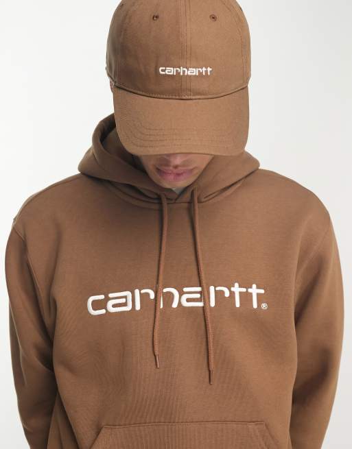 Carhartt WIP - Script - Hoodie in bruin