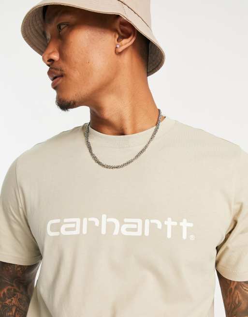 T shirt carhartt beige new arrivals