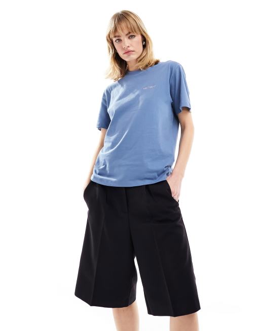 Carhartt WIP - Script - T-shirt in blauw
