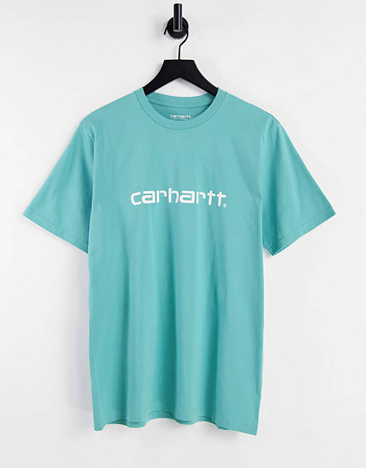 Carhartt WIP Script t-shirt in blue