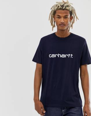 t shirt carhartt bleu