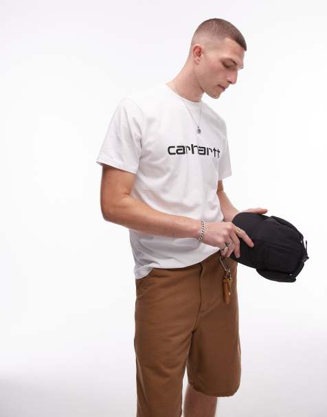 Carhartt WIP – Script – Vit t-shirt - view 1