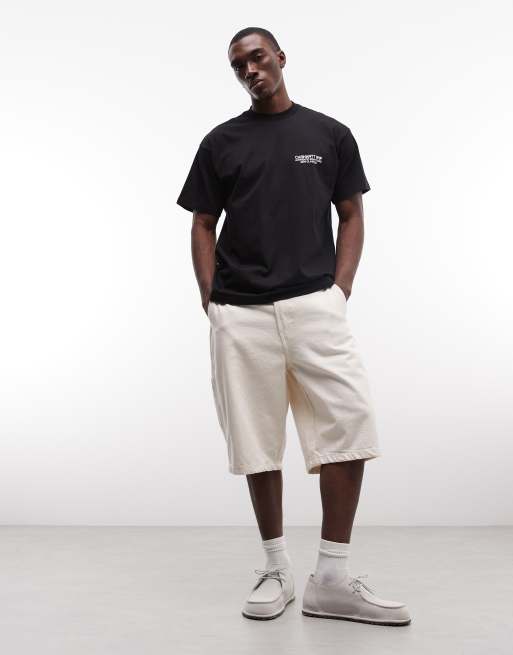 Carhartt WIP Sean Hamilton 03 back print t-shirt in black, 3 of 5
