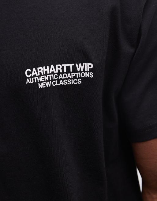 Carhartt WIP Sean Hamilton 03 back print t-shirt in black, 5 of 5