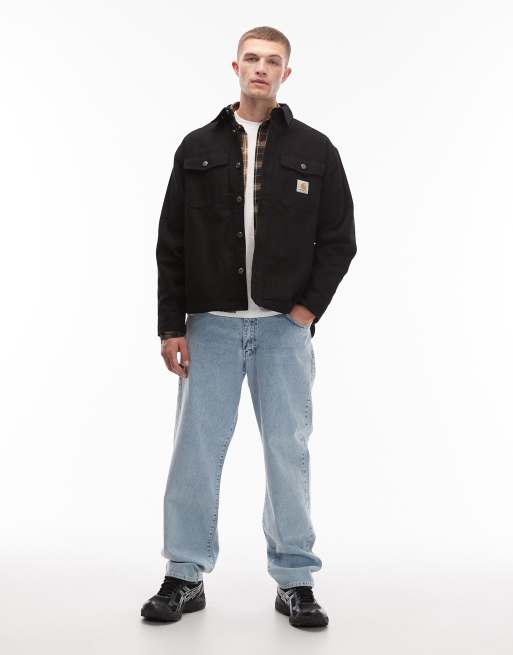Carhartt WIP – Selby – Svart skjortjacka i denim, 2 av 5