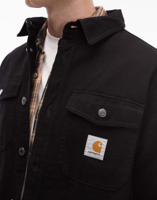 Carhartt WIP – Selby – Svart skjortjacka i denim, 5 av 5