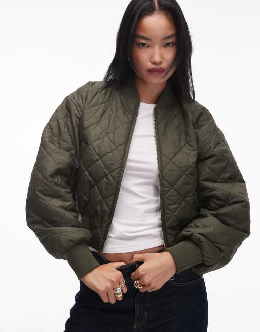 Carhartt WIP - Selma - Bomber taglio corto verde