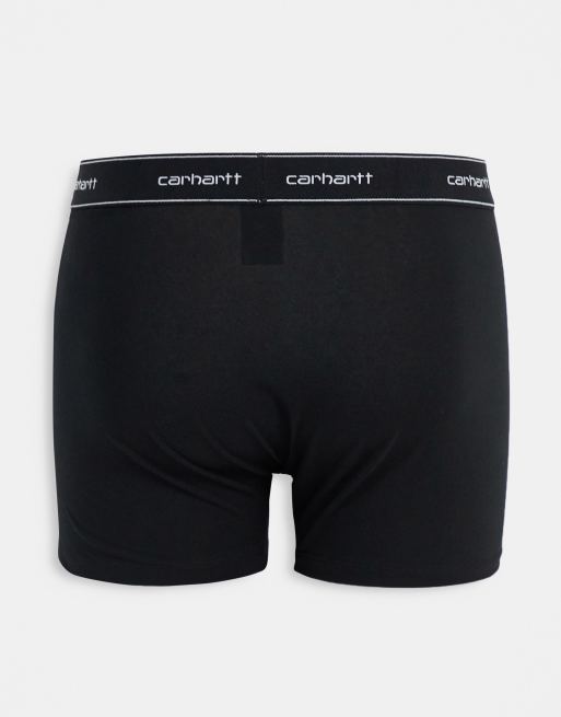 Carhartt WIP - Set van 2 boxershorts van katoen in zwart, 2 van 4