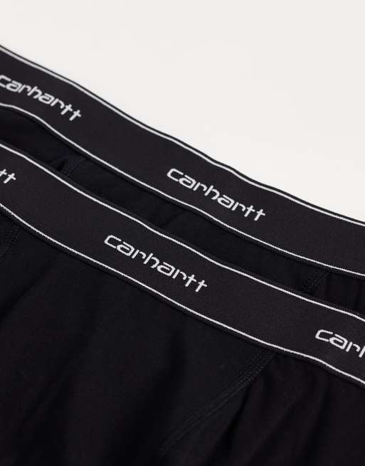 Carhartt WIP - Set van 2 boxershorts van katoen in zwart, 2 van 3