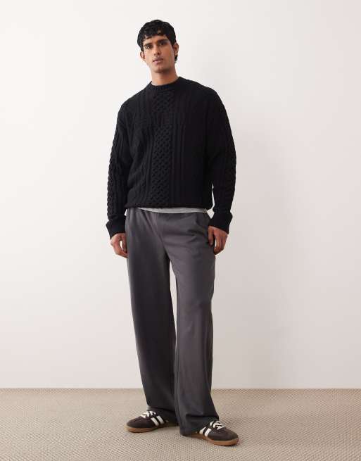 Carhartt WIP – Shawn – Czarny sweter dzianinowy, 2 z 5