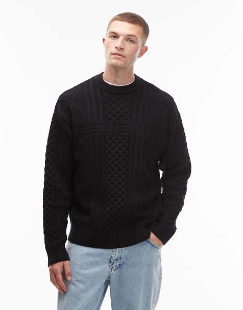 Carhartt WIP - Shawn - Pull en maille - Noir - view 1