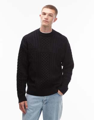 Carhartt WIP - Shawn - Strickpullover in Schwarz