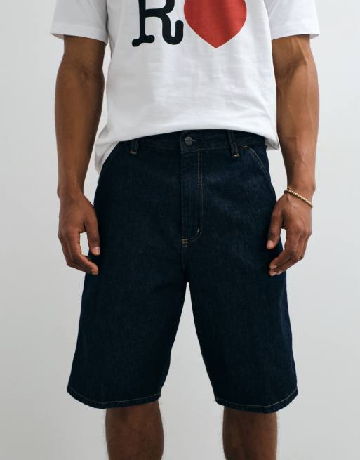 Carhartt WIP short ample à genou unique en rinse, 5 de 5