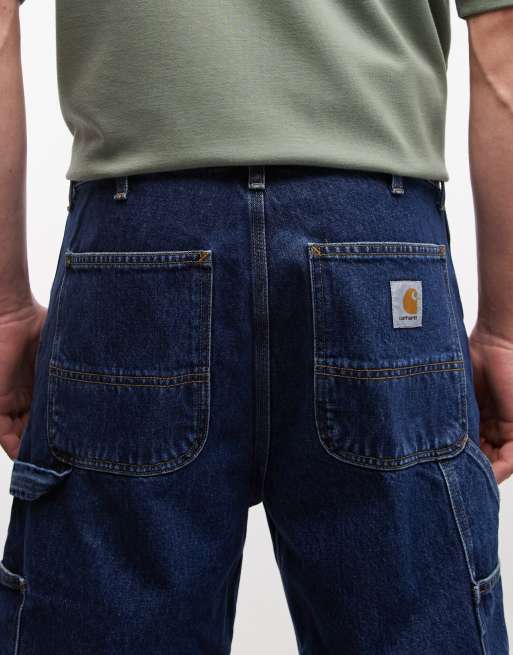 Carhartt WIP - Short avec renfort aux genoux - Délavage moyen, 4 de 5