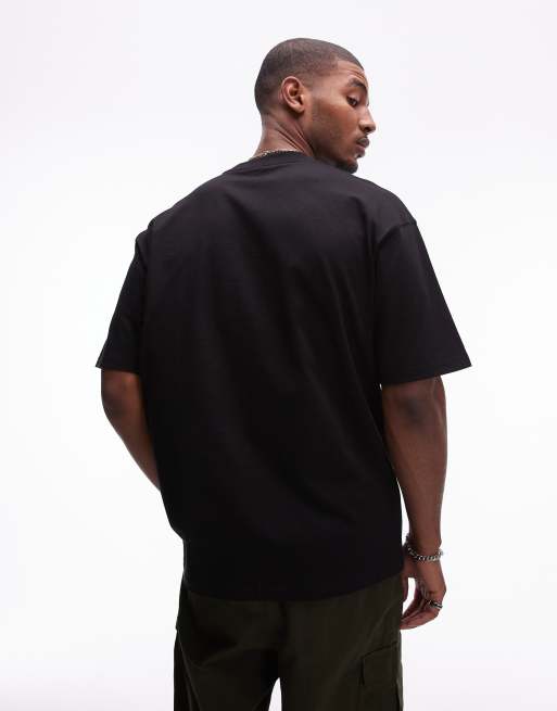 Carhartt WIP short sleeve eldon pocket t-shirt in black | ASOS
