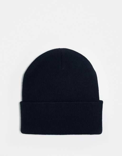 Carhartt WIP short watch beanie in black