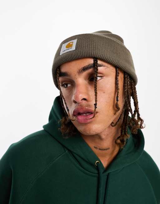 Carhartt WIP Short Watch beanie in brown