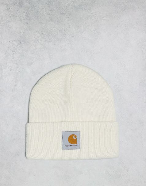 Carhartt WIP – Short Watch – Czapka beanie w kolorze złamanej bieli - view 1