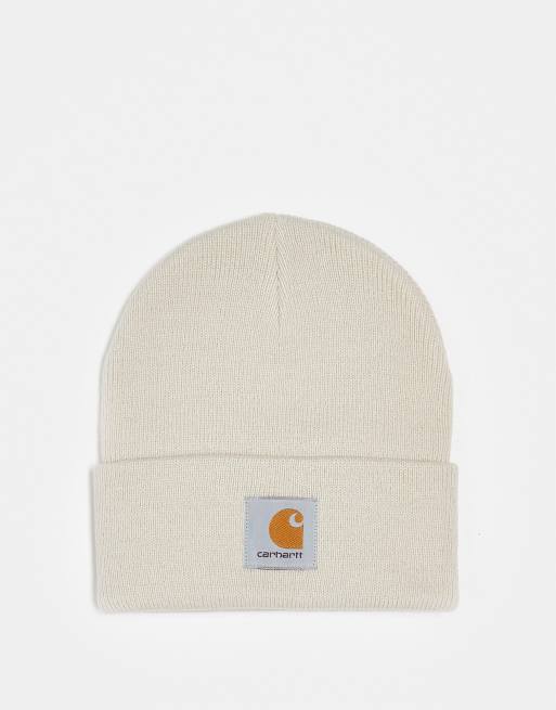 Carhartt WIP – Short Watch – Kremowa czapka beanie