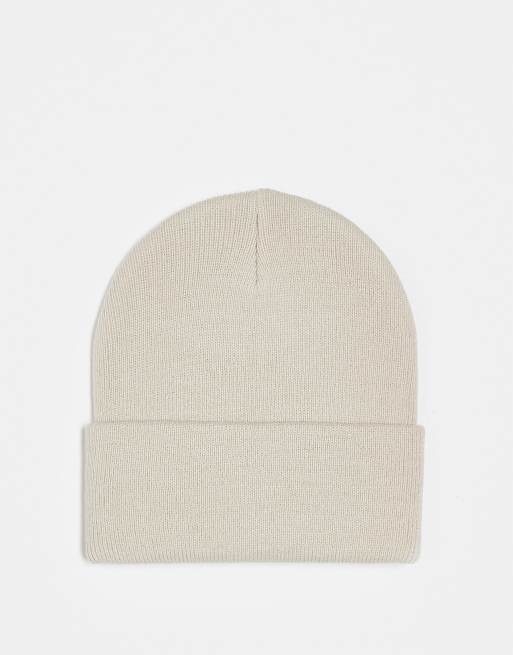 Carhartt WIP – Short Watch – Kremowa czapka beanie, 2 z 3