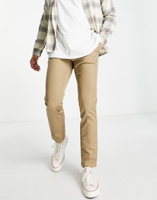 Carhartt WIP sid slim chino pants in beige