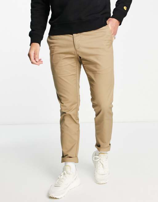 Carhartt WIP - Sid - Slim fit chino's in beige