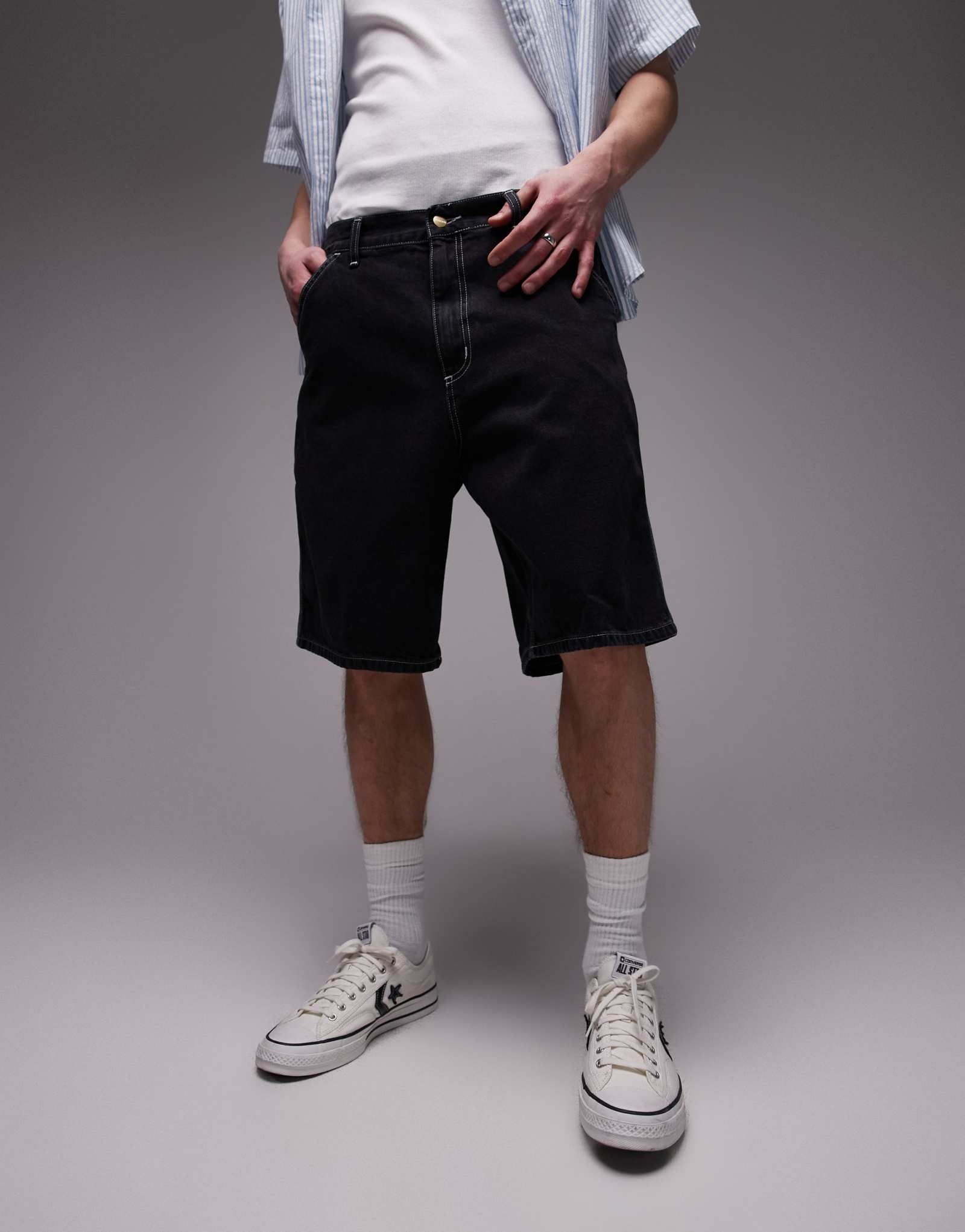 Простые спортивные штаны Carhartt WIP черного цвета