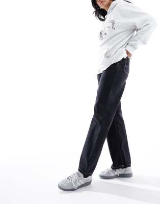 Carhartt WIP Carhartt WIP simple loose fit jeans in black stone wash