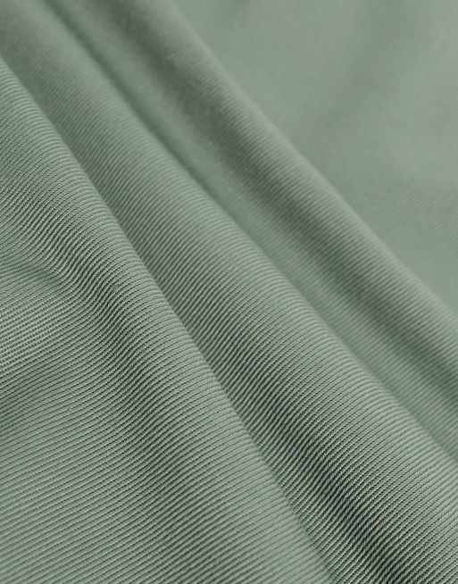 Carhartt WIP - Simple - Ruimvallende rechte broek in groen, 4 van 4